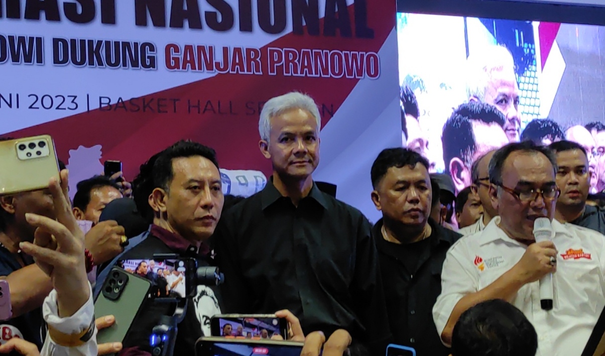 Dihadiri Ganjar Pranowo, Relawan Jokowi Nyatakan Sikapnya Untuk Menangkan Pemilu 2024