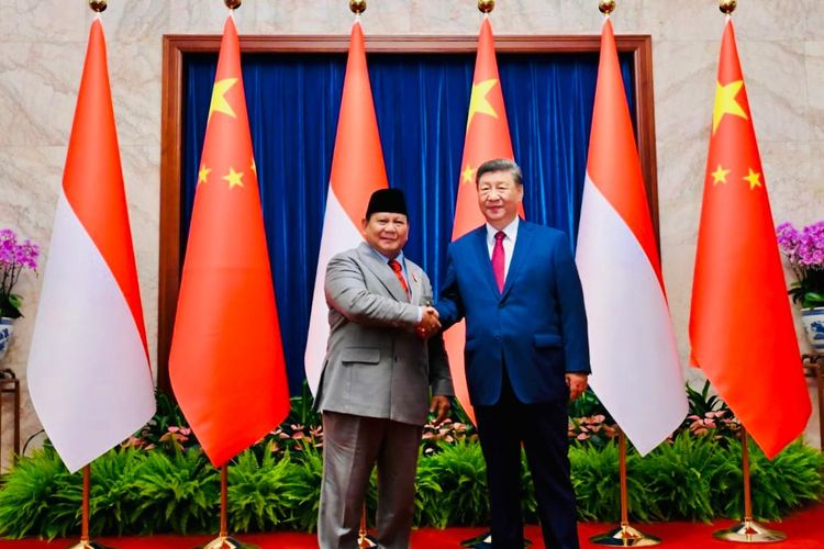 Bertemu dengan Xi Jinping, Prabowo Bahas Giant Sea Wall