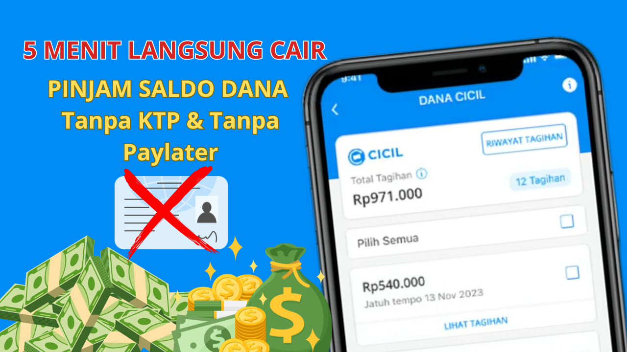 Bukan Pinjol! Ini Aplikasi Pinjam Saldo DANA Darurat Terpercaya Limit Rp2.500.000 Tanpa KTP