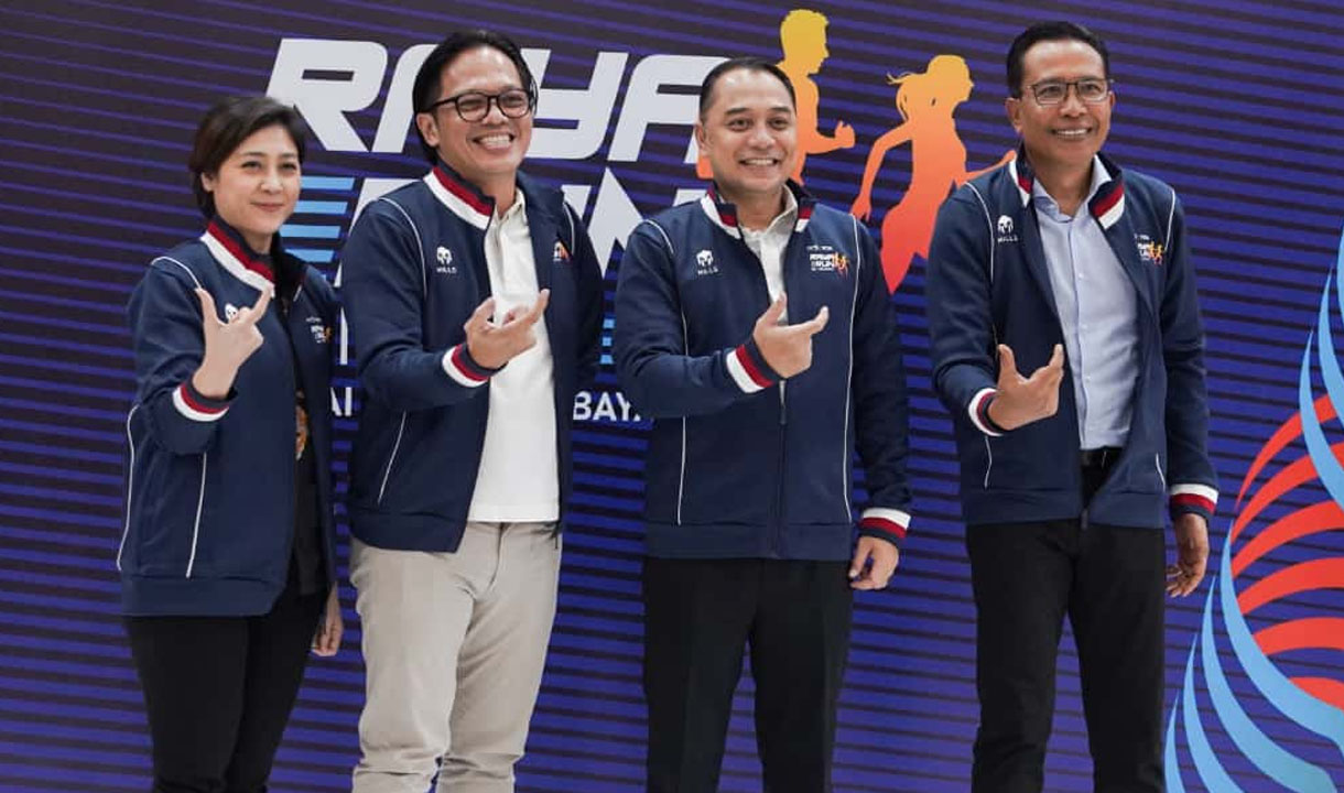 Jadi Sponsor Raya Run, Bank Raya Dorong Geliat Ekonomi Digital di Surabaya