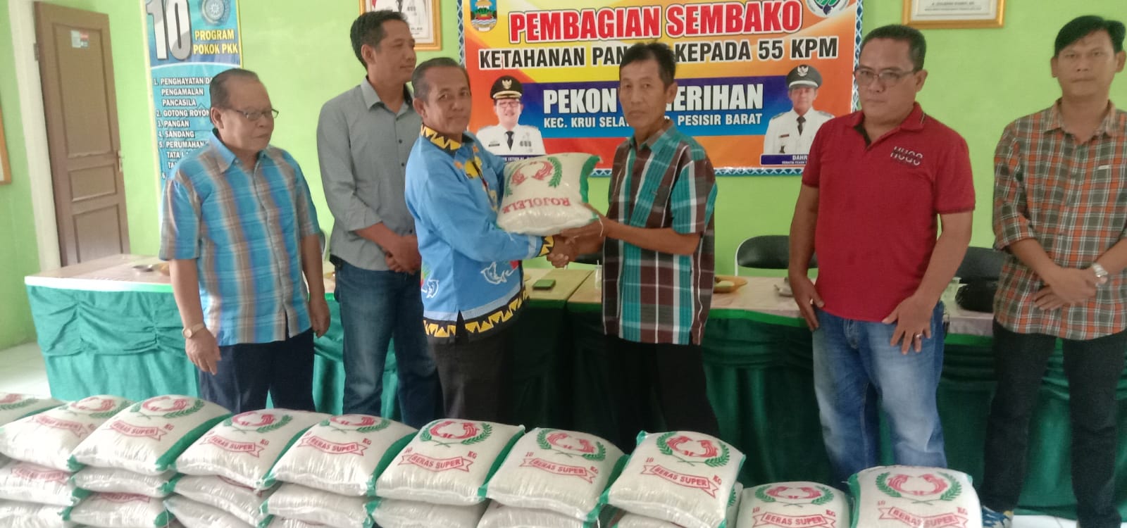 Dukung Program Ketahanan Pangan, Pemerihan Realisasikan Bantuan Sembako