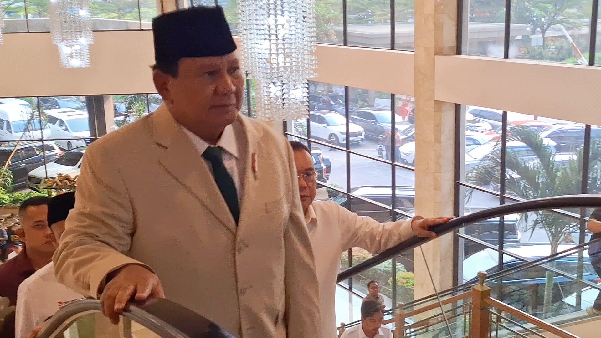 Prabowo Hadiri Acara Sinergitas Legislator PKB Hari Ini