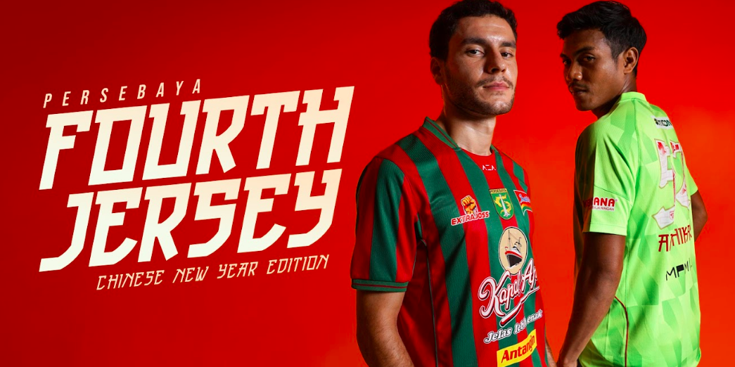 Rayakan Imlek, Persebaya Rilis Jersey Keempat Bertema Kuda Api