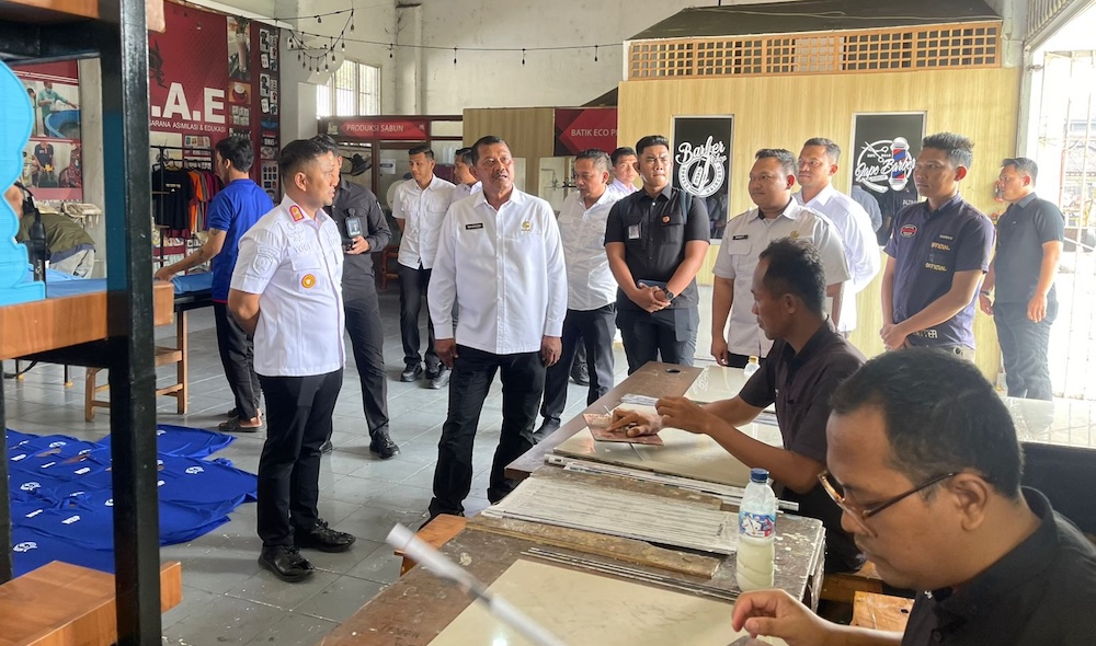 Dirjenpas Mashudi Sidak Lingkungan Tiga Lapas di Tangerang