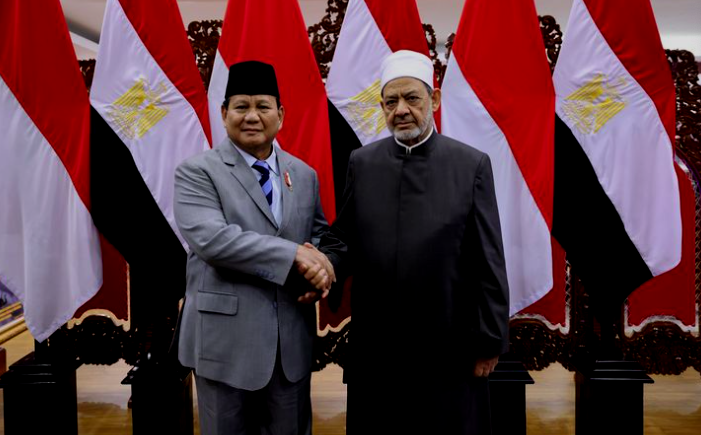 Pertemuan Prabowo dan Imam Besar Al-Azhar: Indonesia-Mesir, Kawan Lama yang Makin Solid!