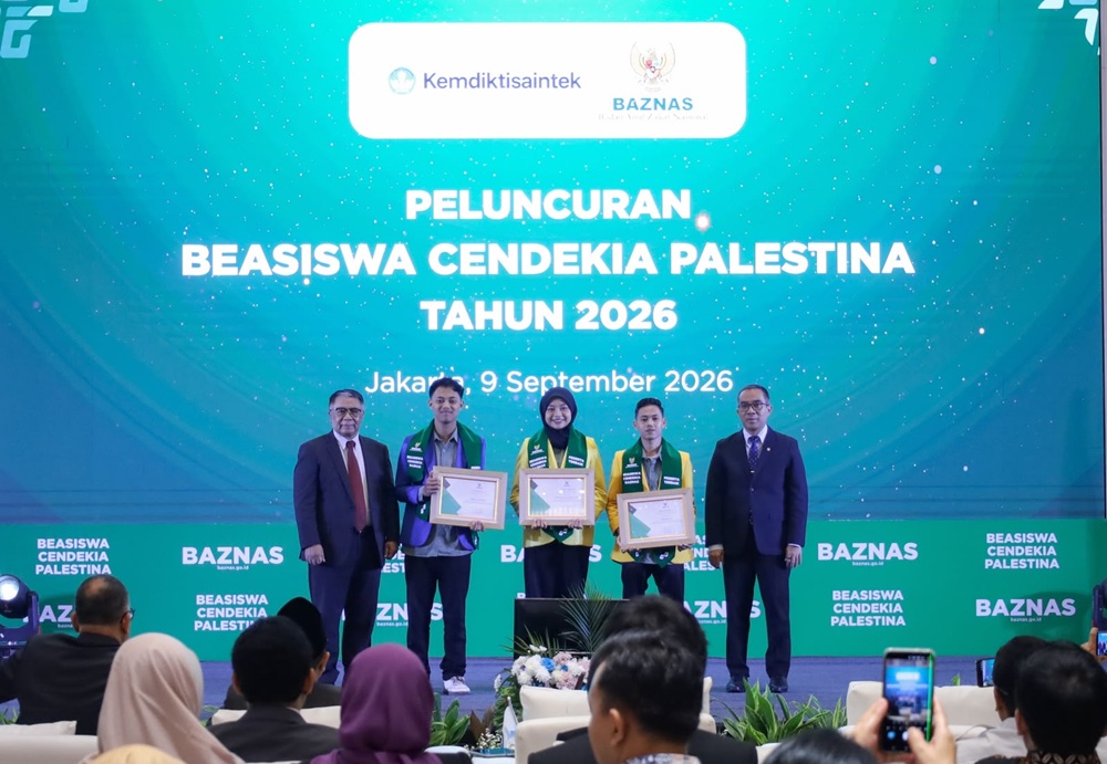 BAZNAS Gandeng Kemendiktisaintek Luncurkan Beasiswa Cendekia 2026, Berikut Alur dan Cara Daftar