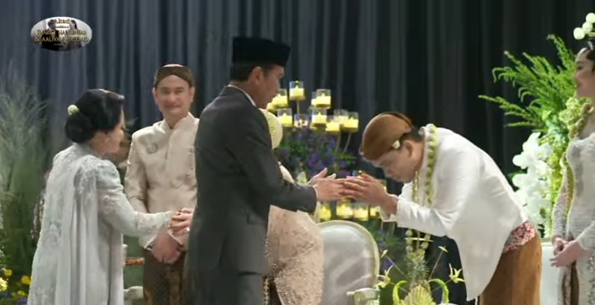 Presiden Jokowi dan Bambang Soesatyo Hadir di Pernikahan Thariq Halilintar dan Aaliyah Massaid
