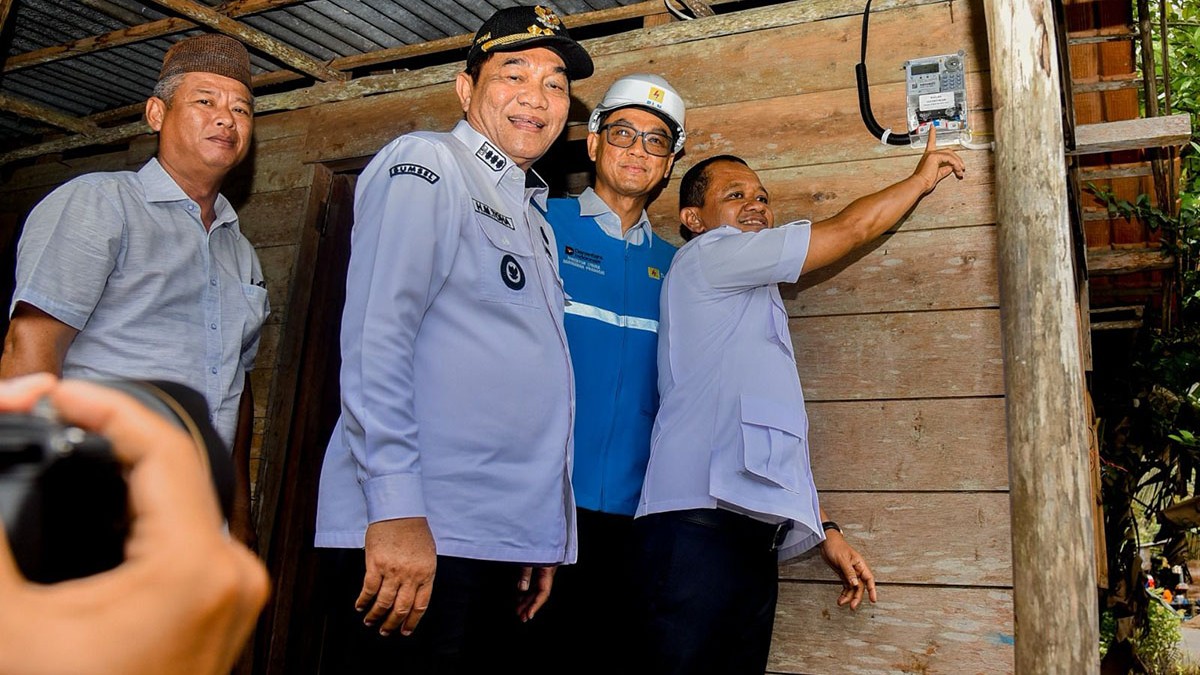 Program Asta Cita Presiden Prabowo Terangi Desa Terpencil di Musi Banyuasin