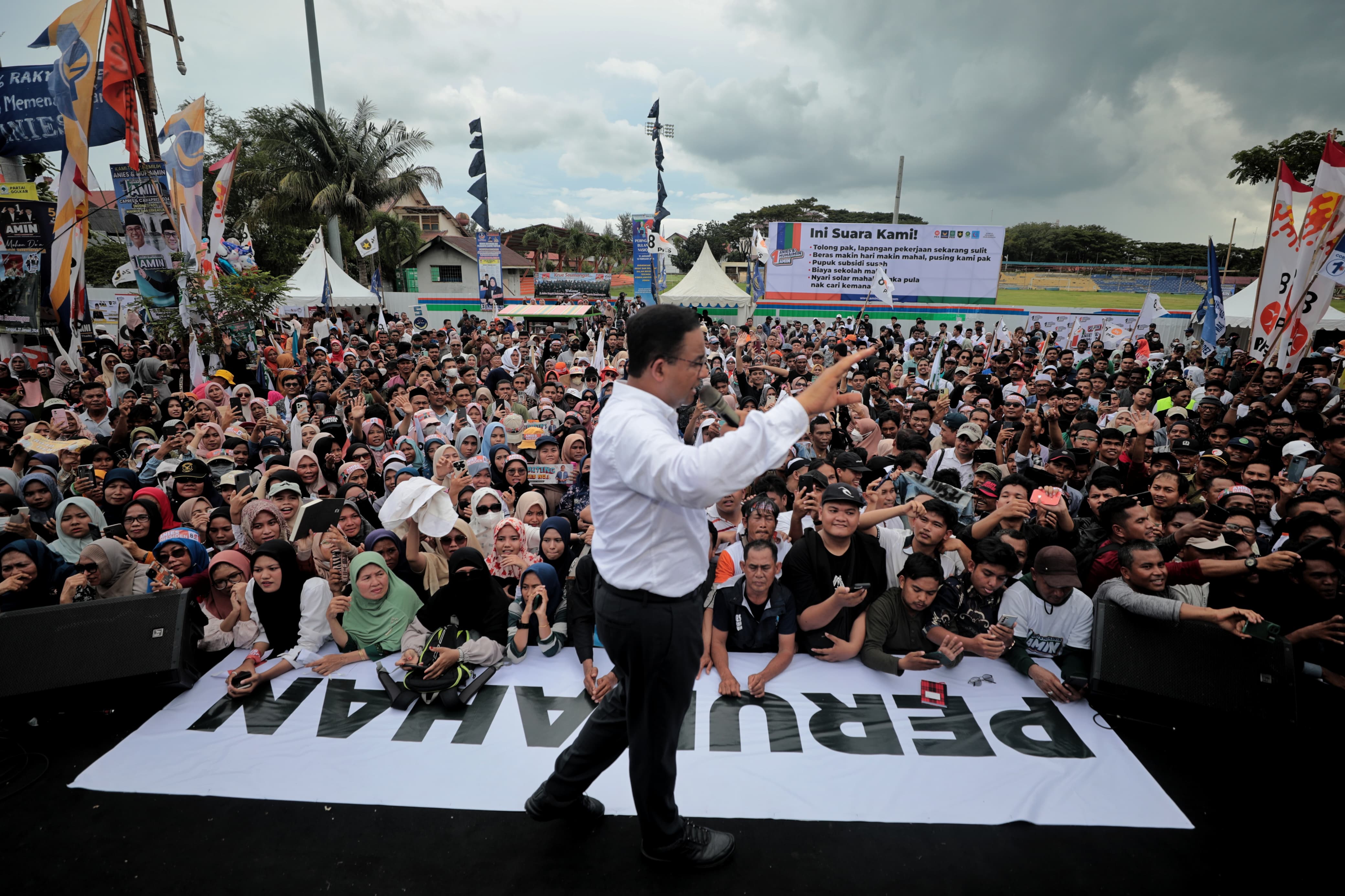 Kali Ini Gerakan Seniman Bersatu Mantap Dukung Anies-Muhaimin