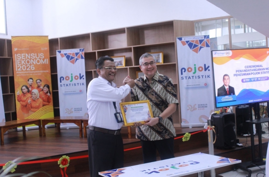 Sinergi Pendidikan dan Data: Esa Unggul-BPS DKI Jakarta Teken MoU Pojok Statistik