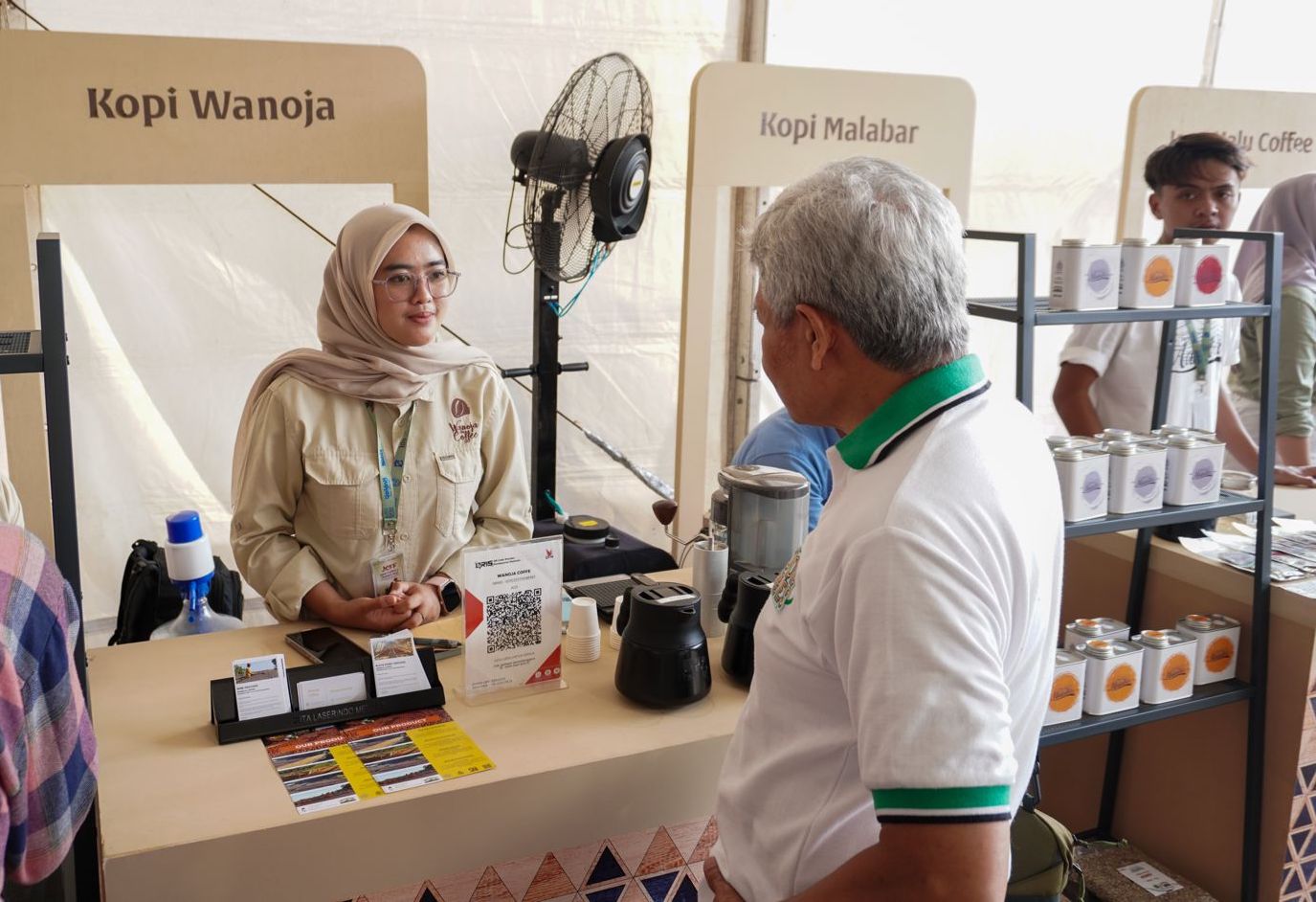 Kopi Wanoja dan Mekarsari Cinangka Peserta Java Coffee and Flavors Fest (JCFF) 2025 Ini Getol Jualan Online Offline 