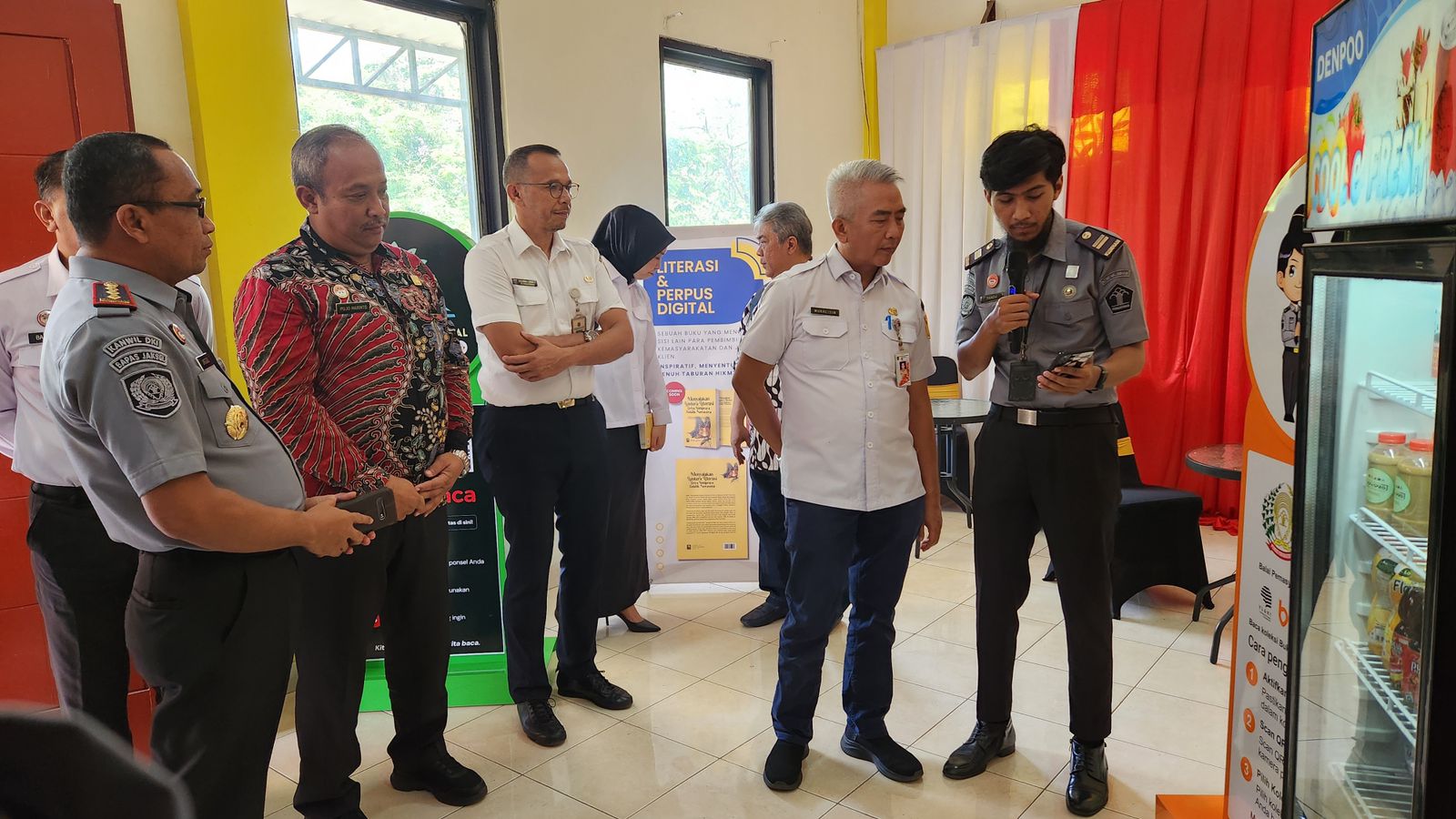 Resmikan Program Ripaspro, Bapas Jaksel Luncurkan Peluncuran Perpustakaan Digital di Jakarta Selatan