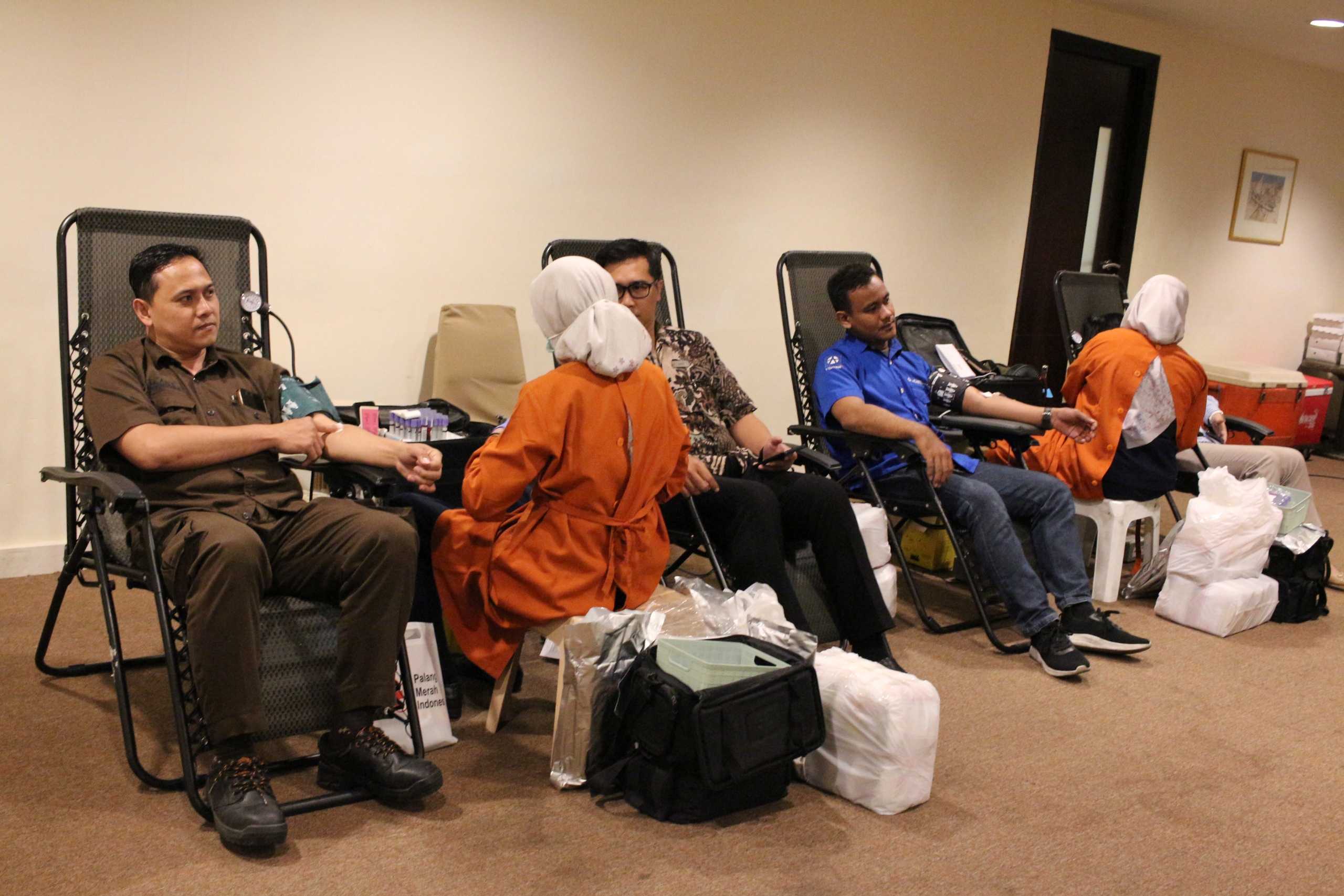 Aksi Donor Darah BiSCR MERDEKA, Bersama Kita Bisa! Sambut HUT ke-81 RI