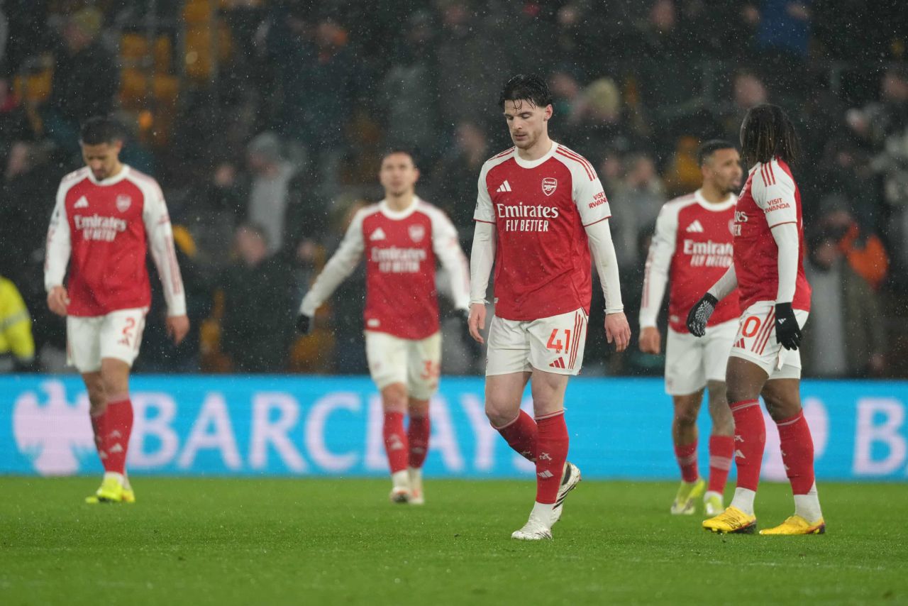 Wolves vs Arsenal 2-2, The Gunners Ditahan Imbang Tim Juru Kunci