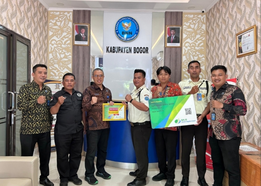 Jadi Yang Pertama! PPNPN BNN Kabupaten Bogor Terima BSU dari Pemerintah