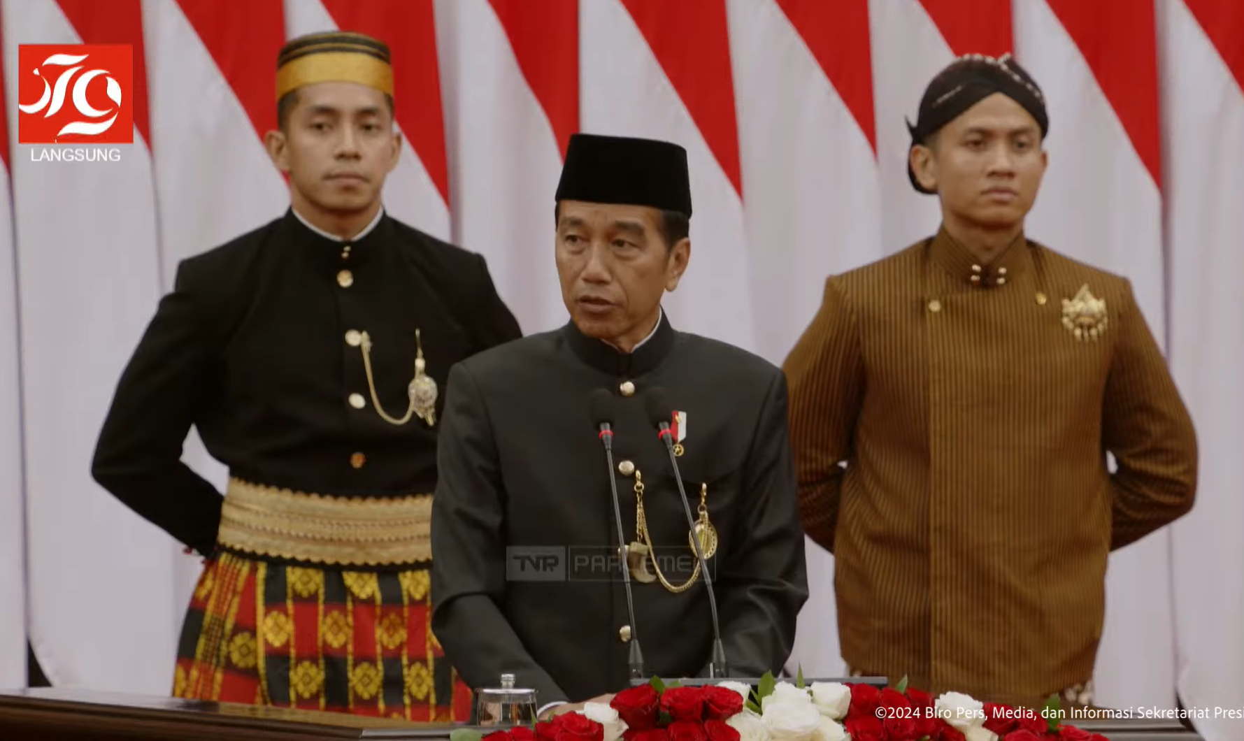 Jokowi Minta Maaf di Sidang Tahunan MPR 2024: Kami Sudah Mengupayakan yang Terbaik