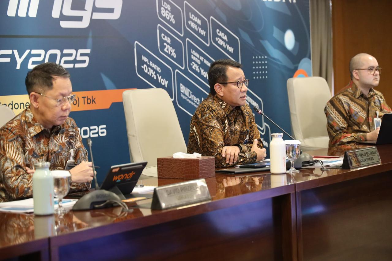 BNI Catat Fundamental Solid, Likuiditas Kuat, dan Risiko Terkelola Sepanjang 2025