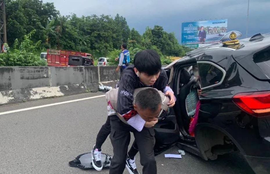 Mobil Tim Pendekar Esport Milik Atta Halilintar Kecelakaan di Tol BSD-Jakarta, Begini Kondisinya Sekarang