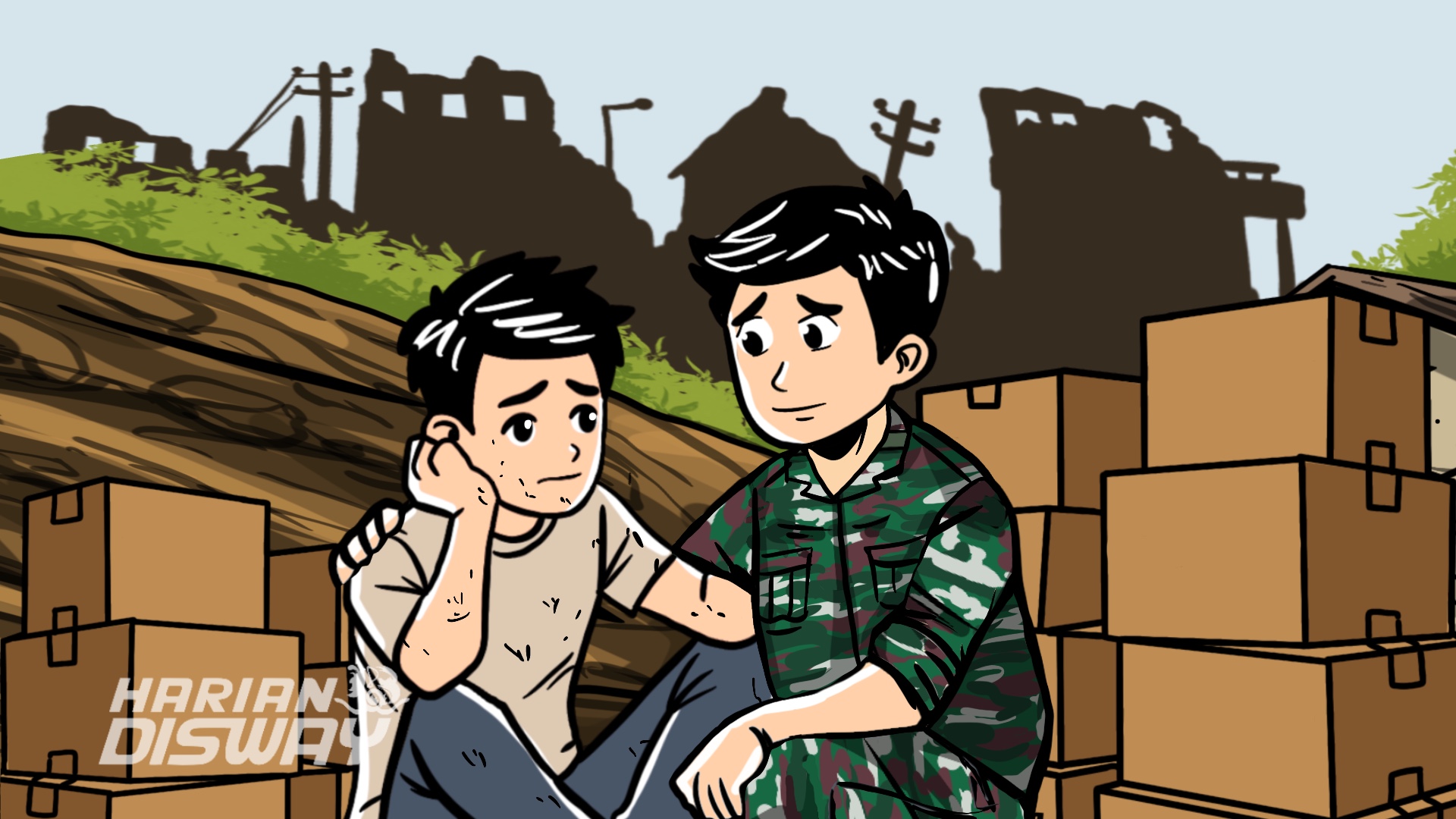 Pengerahan Sumber Daya Pusat Tanpa Status Bencana Nasional