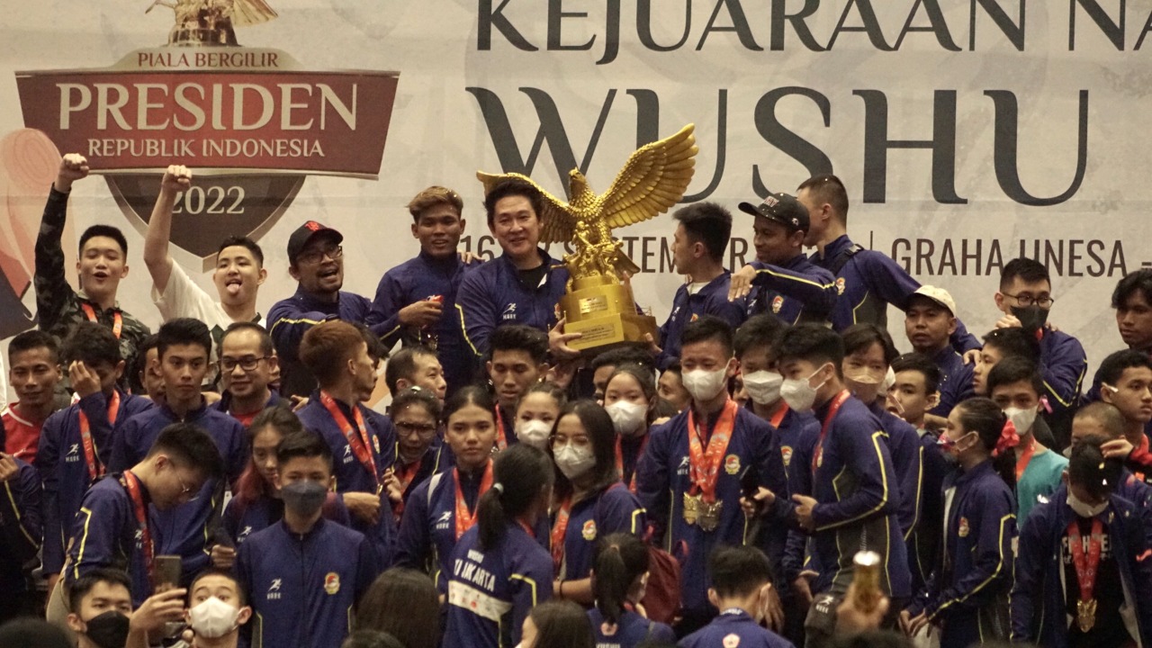  DKI Jakarta Rebut Piala Presiden Wushu, Soedomo: Jatim Harus Perkuat Sanda