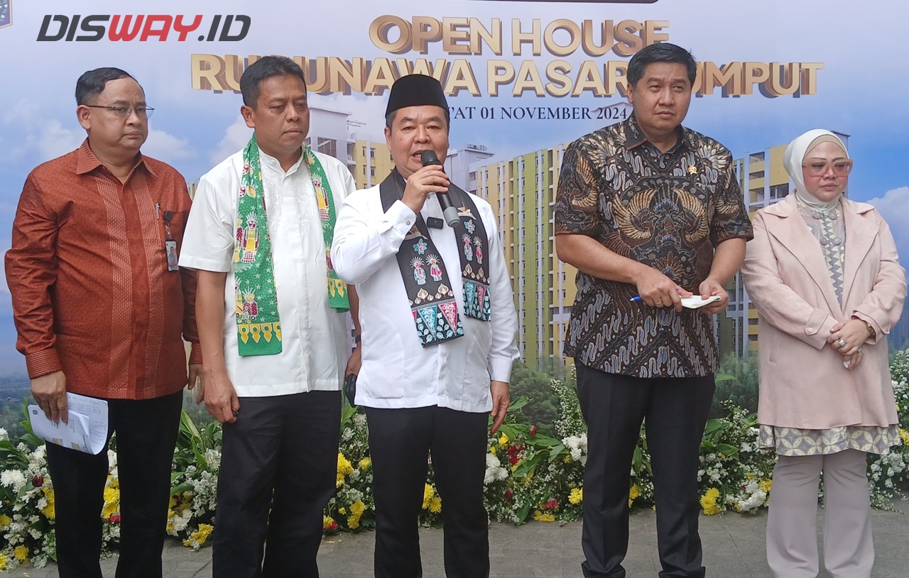 418 Unit Rusunawa Pasar Rumput Digratiskan untuk Warga