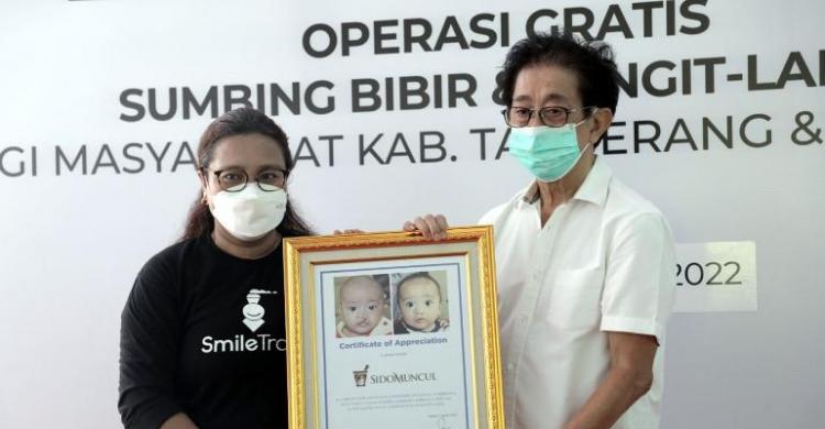 Sidomuncul Kembalikan Senyum 40 Penderita Bibir Sumbing