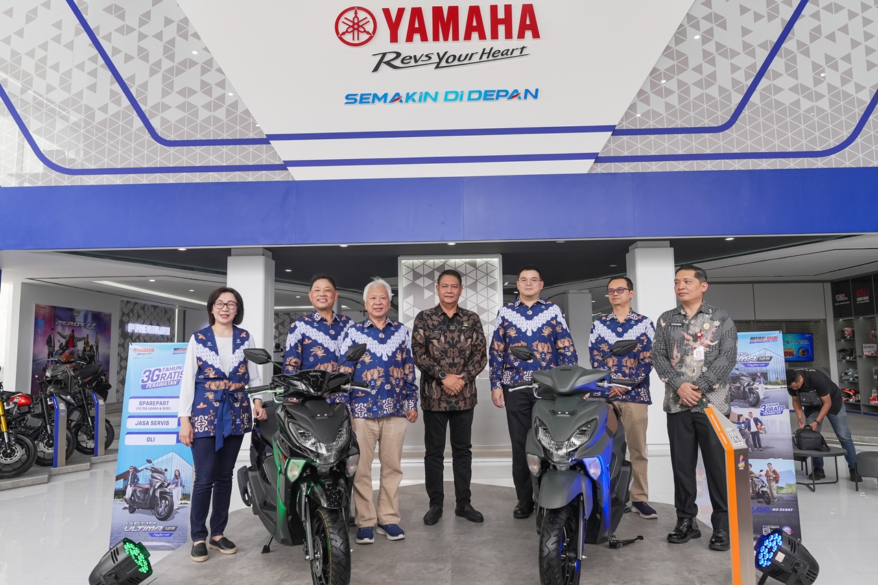 Sentral Yamaha Calaca Bersolek, Dealer Premium Yamaha Kini Hadir di Manado