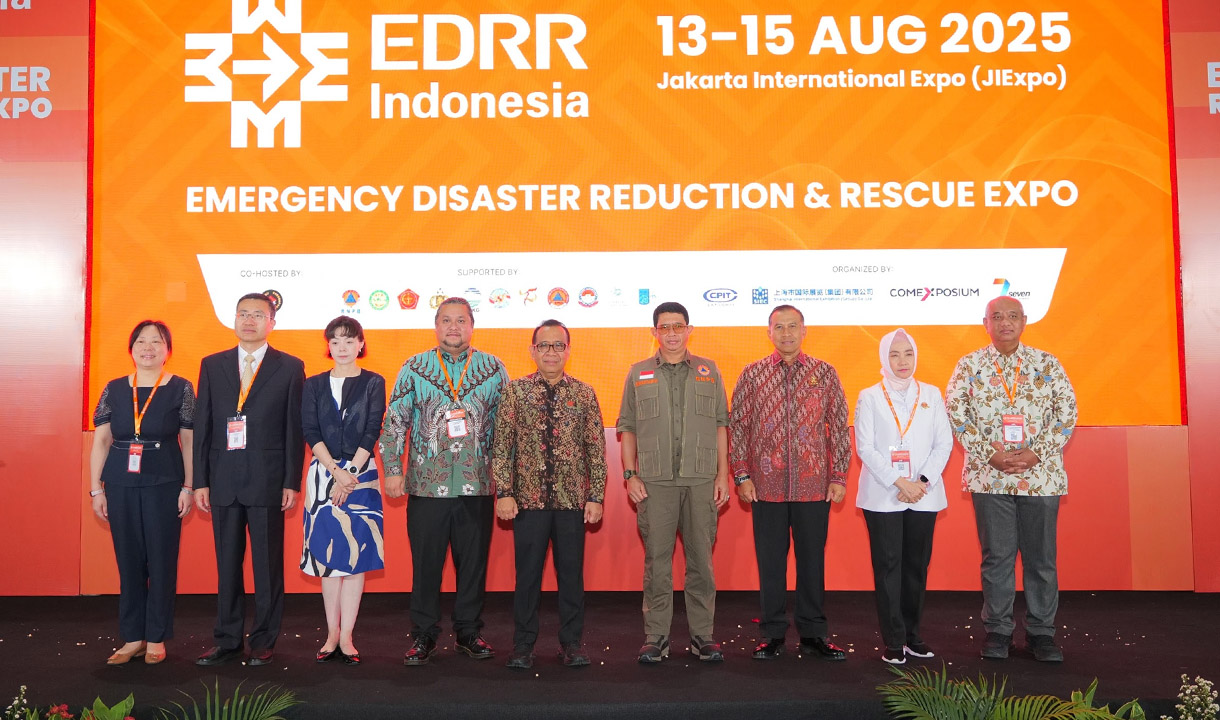 EDRR Indonesia 2025 Resmi Dibuka, Wujudkan Kolaborasi Strategis Hadapi Bencana