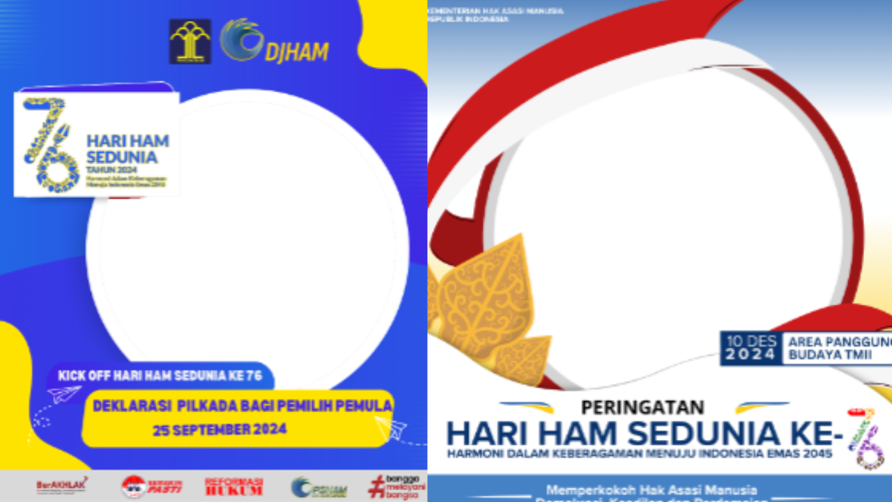 21 Link Twibbon Hari HAM Sedunia 2024 Terbaru dan Gratis Lengkap Ucapan, Yuk Pasang untuk Perjuangkan Hak Manusia