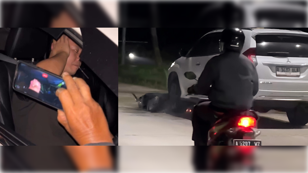 Scoopy Terseret Pajero Sejauh 5 Km di Tangerang, Warga Kompak Teriak: Kejar Bang!