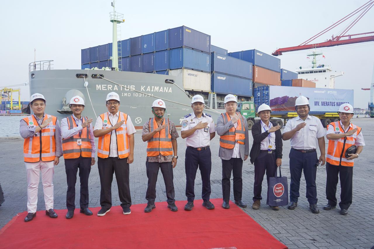 Tambah Armada, MV Meratus Kaimana Siap Tingkatkan Pengiriman Logistik Internasional