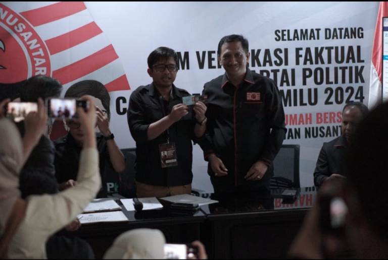 Partai Kebangkitan Nasional Lolos Verifikasi