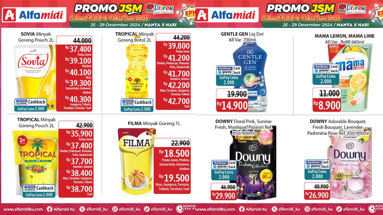 Promo JSM Alfamidi Terbaru 27-29 Desember 2024 Spesial Tahun Baru 2025, Sabun Cuci Piring Rp8 Ribuan