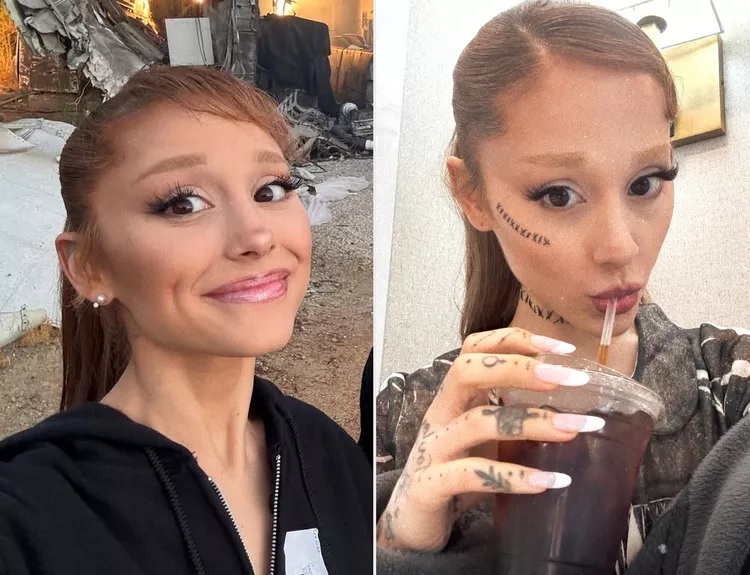 Bye Bye Rambut Pirang! Ariana Grande Tampil Beda dengan Warna Lebih Gelap