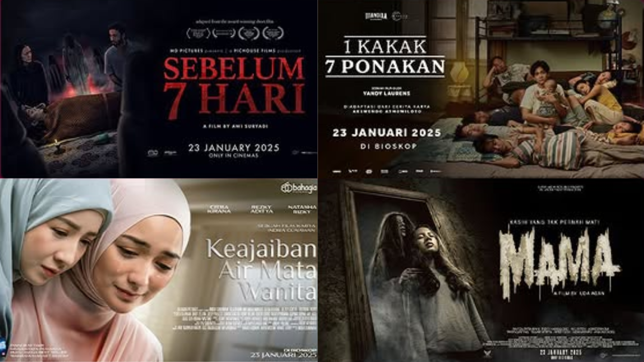 4 Daftar Film Bioskop Tayang Perdana Hari ini 23 Januari 2025, Ada Horor hingga Drama