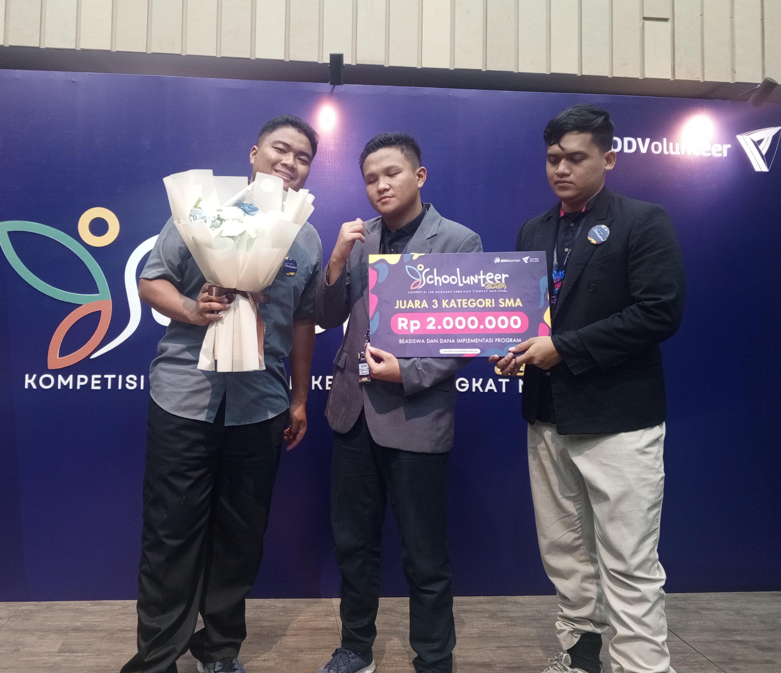Film Hitam dan Hening Karya Disabilitas Netra SMA Kertajaya Surabaya Raih Juara di Jakarta