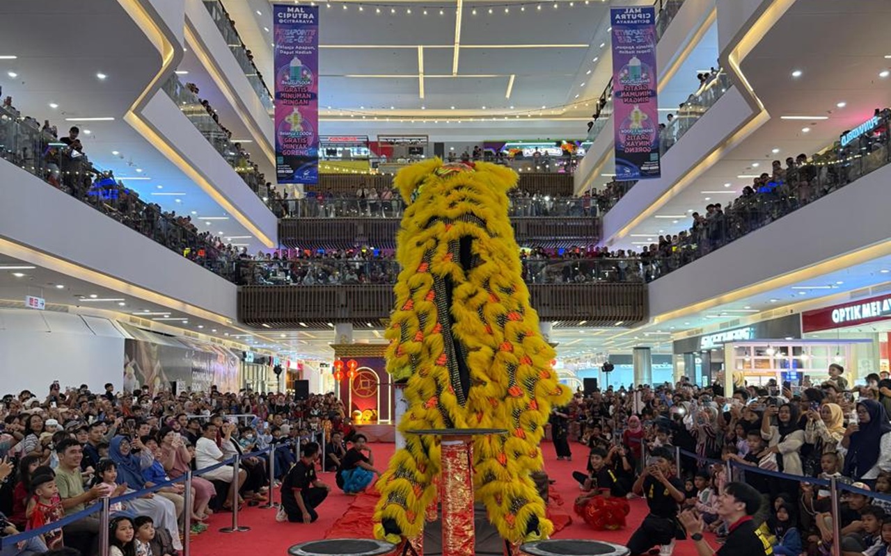 Mal Ciputra Tangerang Rayakan Imlek 2026 Lewat Event 'Spring of Joy: New Season, New Fortune'