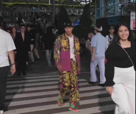 Bonge Cs dan Citayam Fashion Week Hadir Lagi di Kawasan Sudirman 
