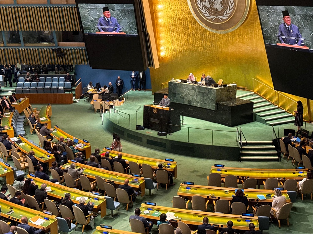 Di Sidang PBB, Prabowo Targetkan Indonesia Bisa Capai Nol Emisi Karbon Sebelum 2060