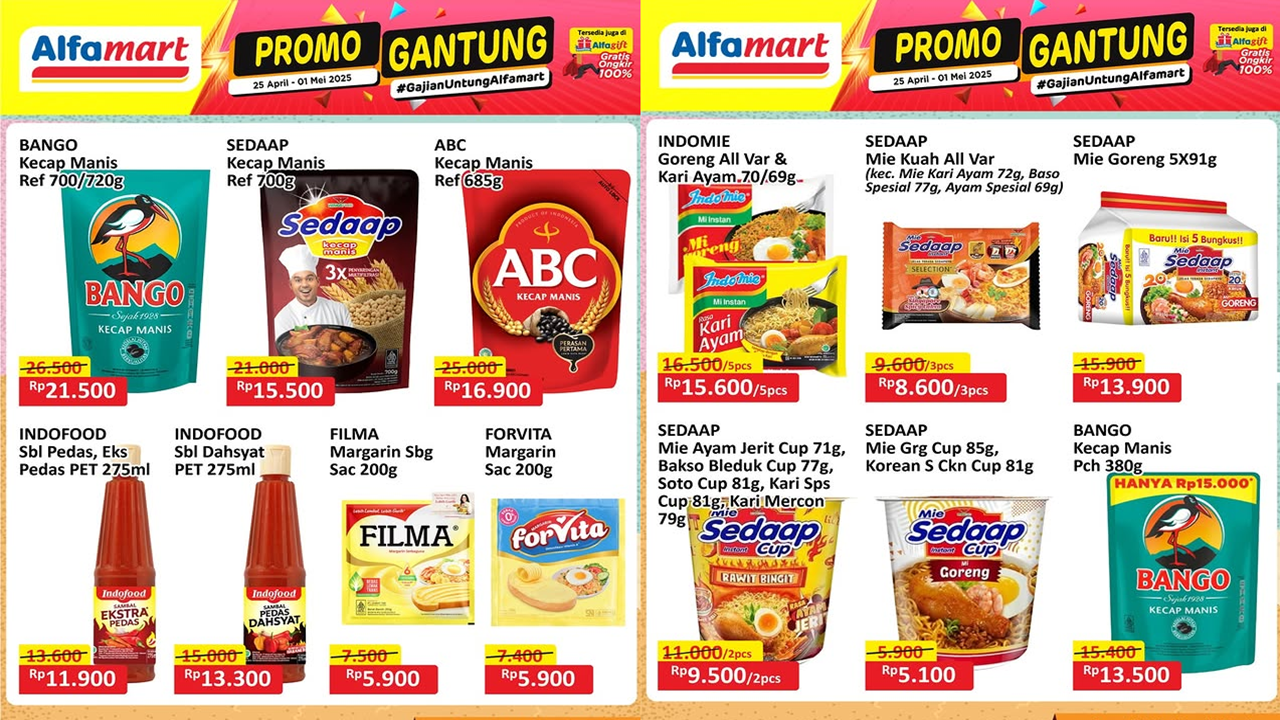 Promo Alfamart Terbaru Pekan Ini 28 April-4 Mei 2025, Serbu Margarin hanya Rp5.000