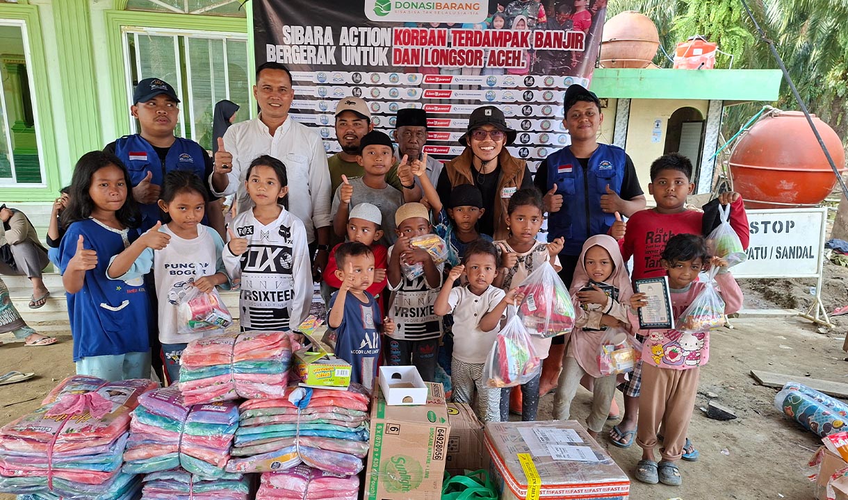 Dukung Penanganan Pascabencana, Lion Parcel Salurkan Lebih dari 10 Ton Bantuan ke Sumatra