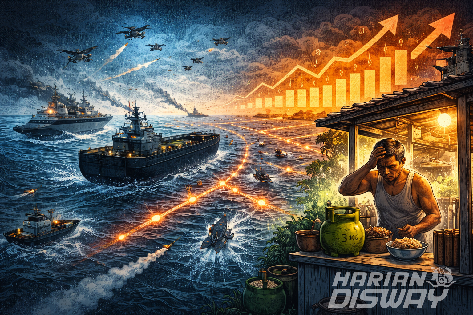 570 Kapal Hantu, USD400 Juta Sehari