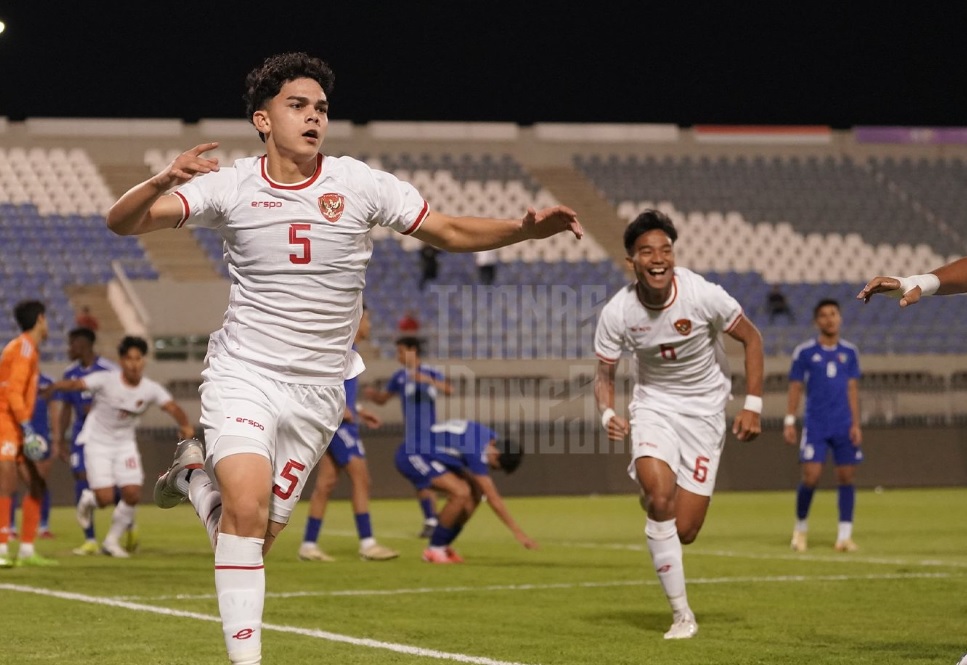 Hasil Indonesia U17 vs Kuwait U17, Mathew Baker Bawa Garuda Muda Menang 1-0