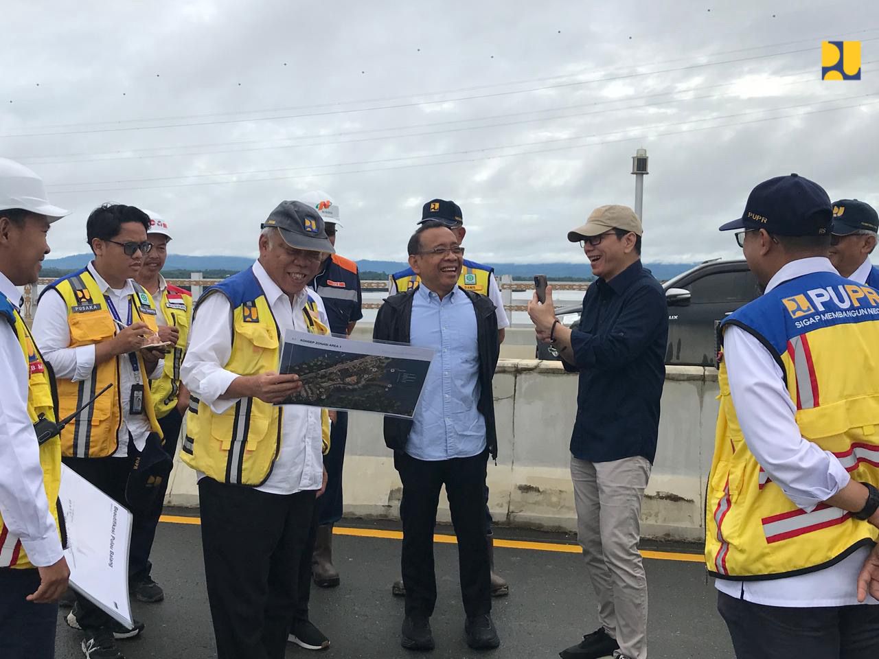 Minta Beautifikasi Jembatan Pulau Balang, Menteri PUPR: Selesai Sebelum Agustus 2024