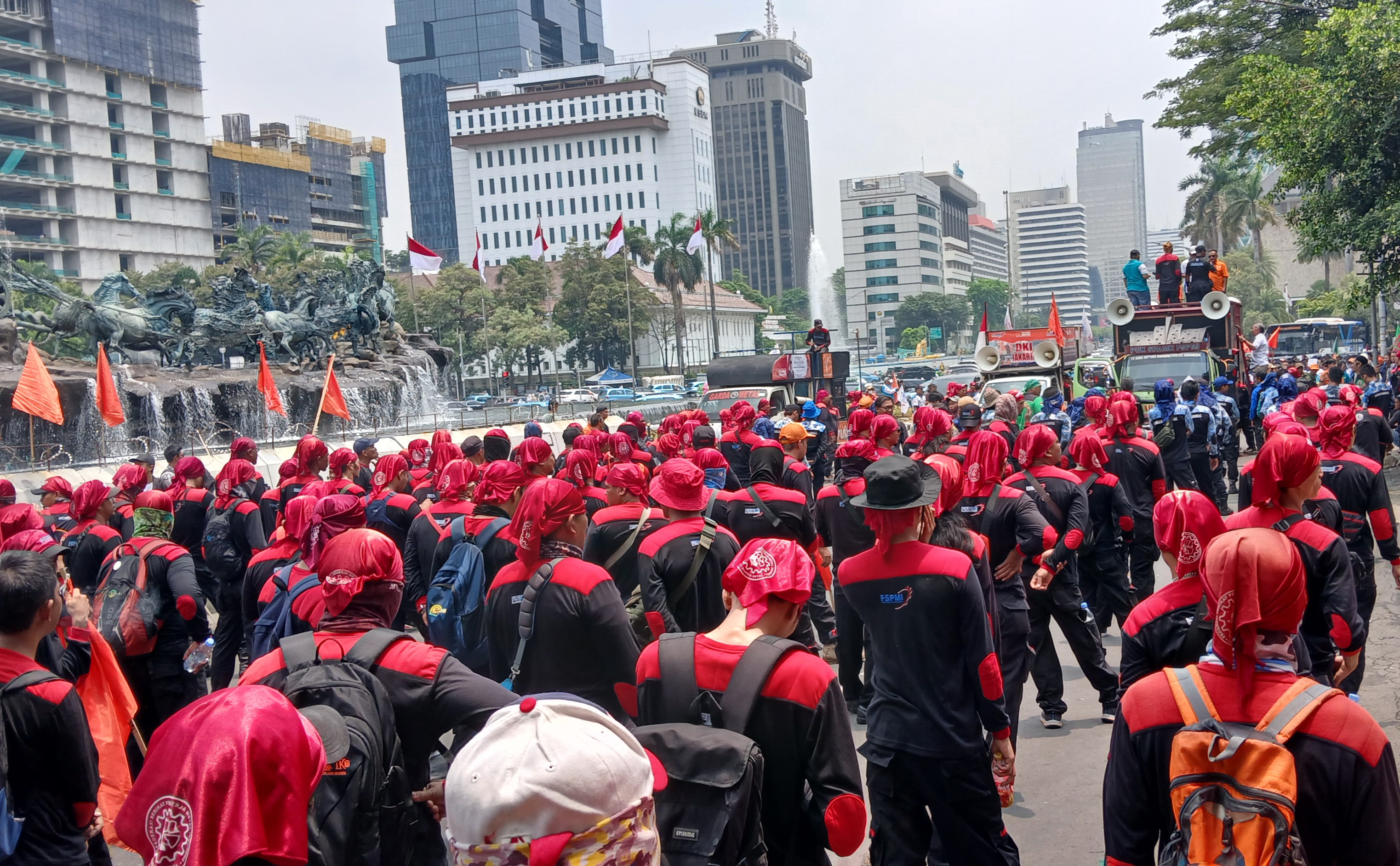 5 Juta Buruh Ancam Mogok Nasional jika Tuntutan Kenaikan Upah Tak Digubris Prabowo