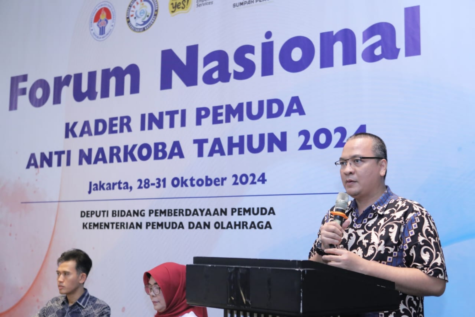 Bidang Pemberdayaan Pemuda Kemenpora RI Ajak Generasi Muda Turunkan Angka Prevalensi Rokok Nasional