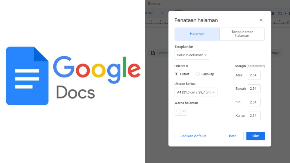 Cara Mengatur Margin dan Ukuran Kertas di Google Docs dengan Benar, Dijamin Format Dokumen Bakal Rapi!