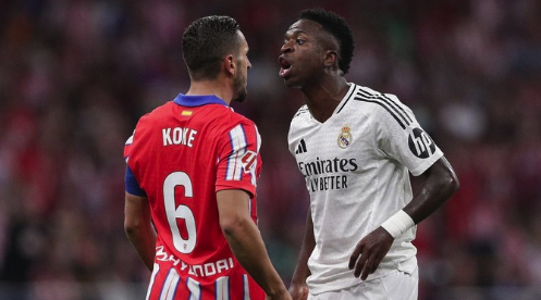 Adu Mulut Vinicius Jr dan Koke di Derbi Madrid, Vini Pamer Dua Trofi UCL!