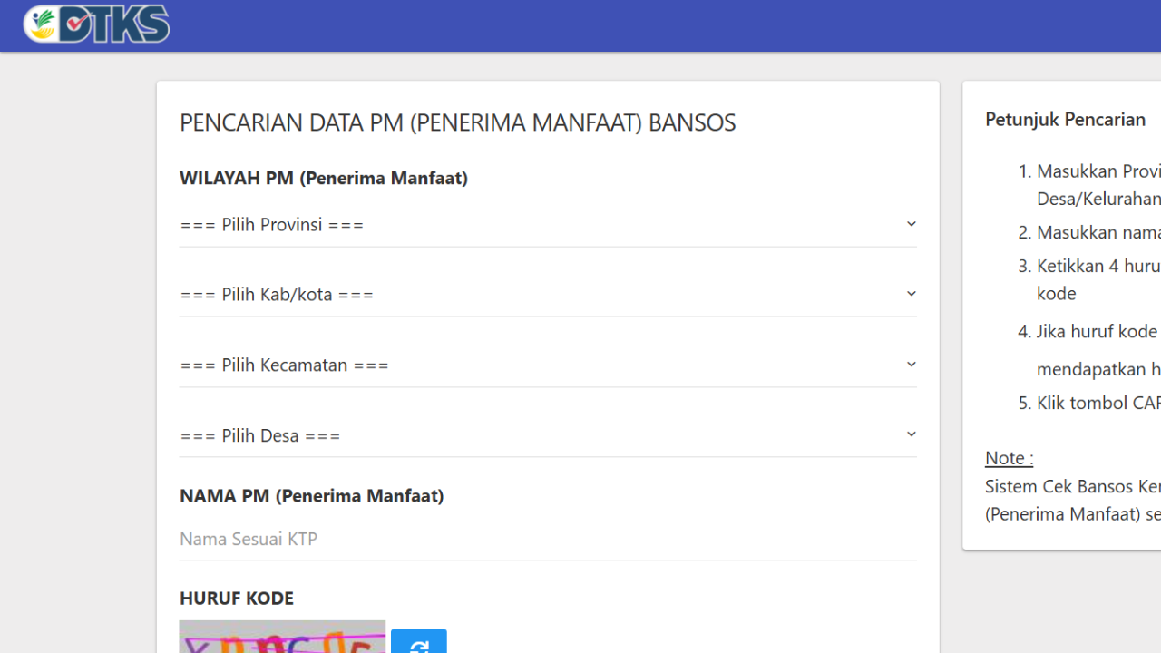 2 Link Resmi Cek Bansos PKH BPNT 2025 Tahap 3, Lihat Status Kamu Pakai NIK KTP