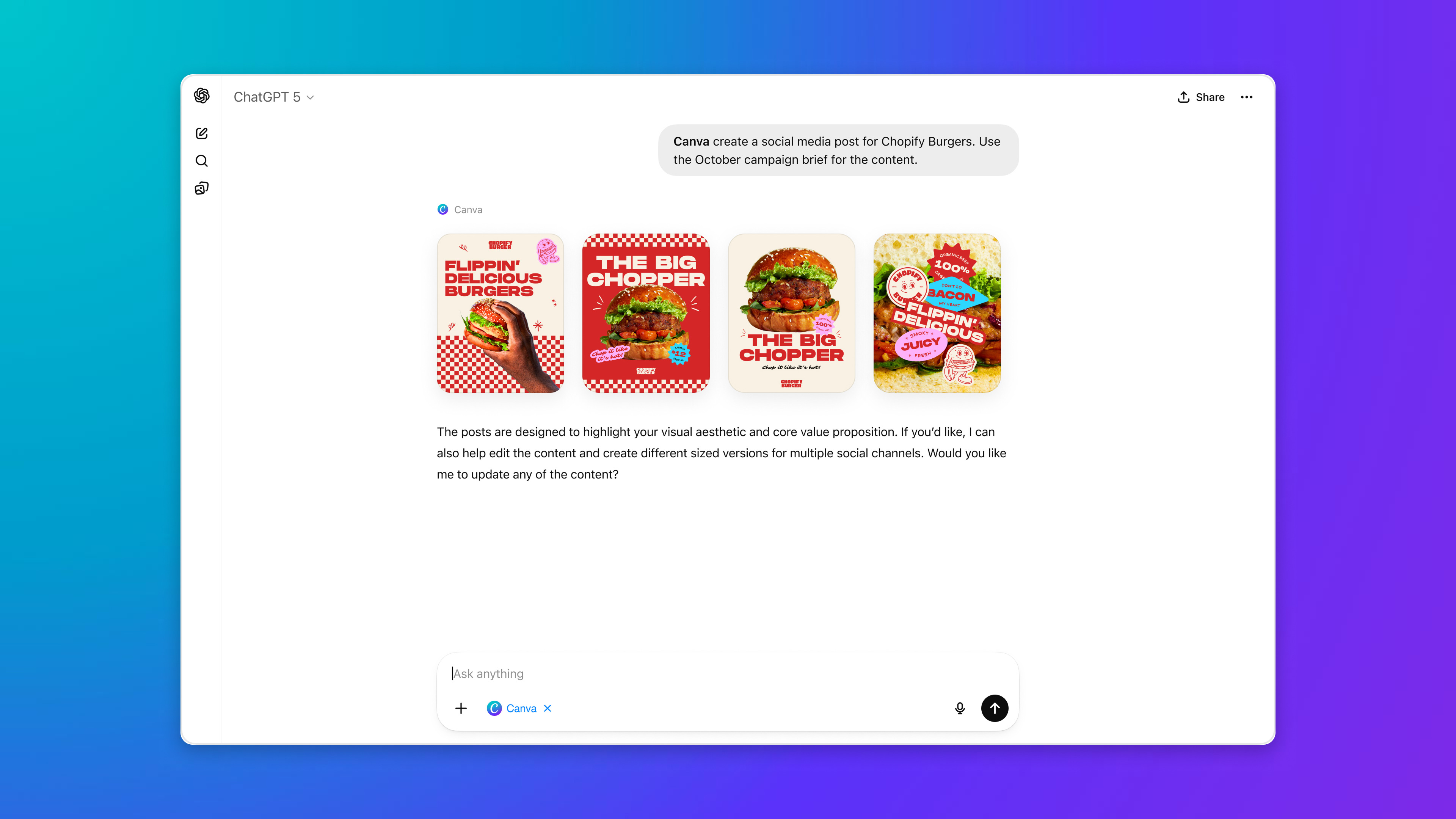 Canva Ada di ChatGPT, Kini Bikin Desain Bisa Dimulai dari Percakapan